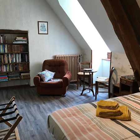 Gite Le Mur Magnifique Longere Au Bourgogne-Du-Sud Villa Oye Luaran gambar
