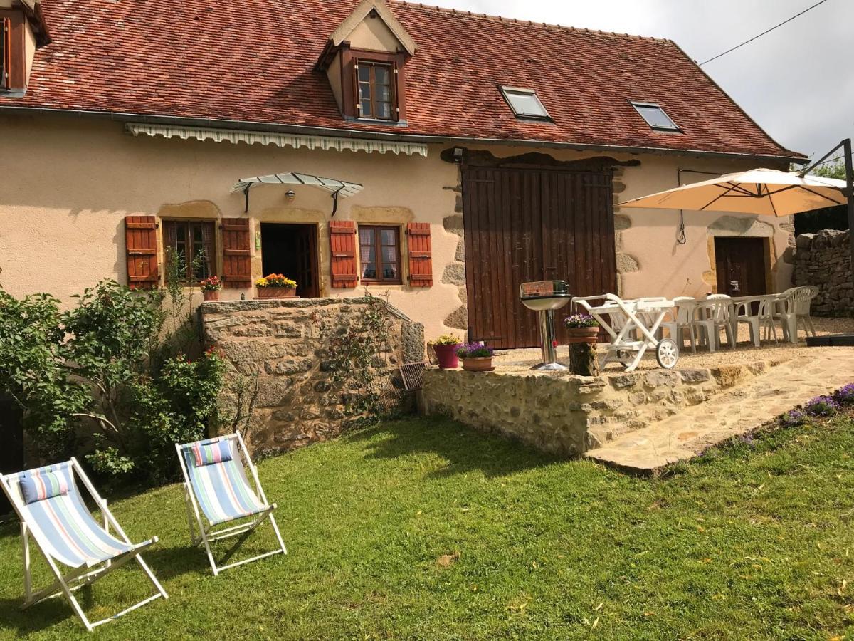 Gite Le Mur Magnifique Longere Au Bourgogne-Du-Sud Villa Oye Luaran gambar