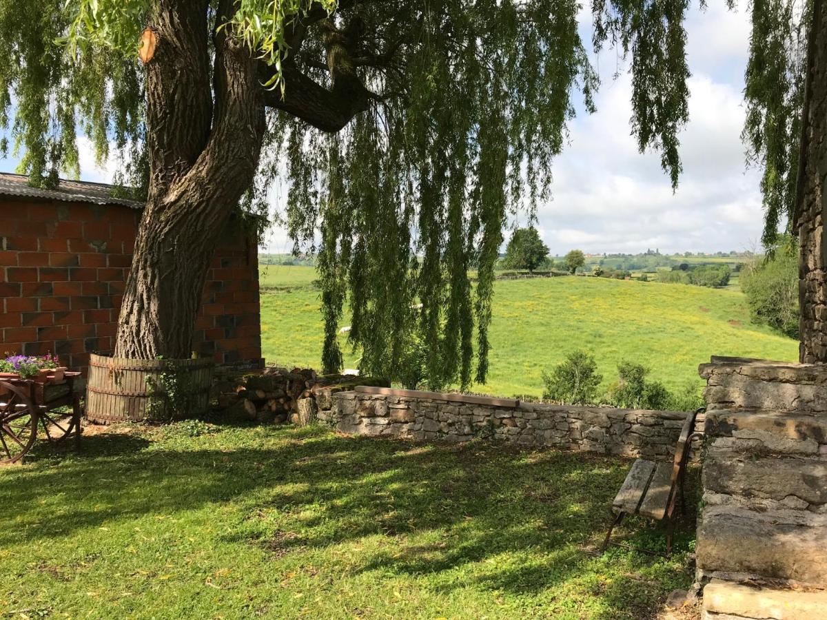 Gite Le Mur Magnifique Longere Au Bourgogne-Du-Sud Villa Oye Luaran gambar