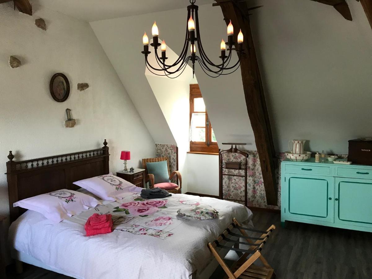 Gite Le Mur Magnifique Longere Au Bourgogne-Du-Sud Villa Oye Luaran gambar